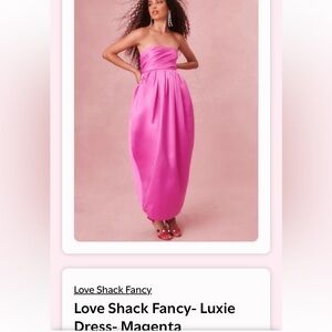 Love shack fancy Luxie Dress size 4